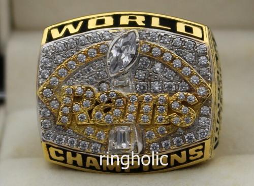 Saint Louis Rams 1999 NFL Super Bowl Championship Ring