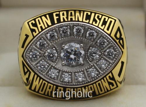 San Francisco 49ers 1981 NFL Super Bowl Championship Ring