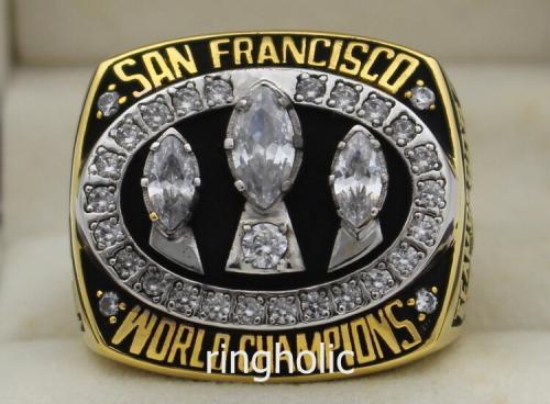 San Francisco 49ers 1988 NFL Super Bowl Championship Ring