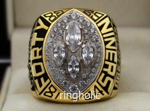 San Francisco 49ers 1989 NFL Super Bowl Championship Ring