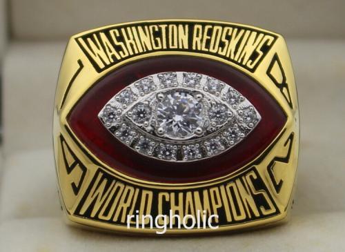 Washington Redskins 1982 NFL Super Bowl Championship Ring