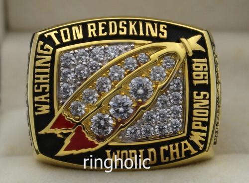 Washington Redskins 1991 NFL Super Bowl Championship Ring