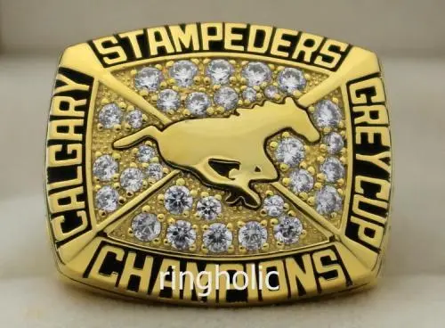 Calgary Stampeders 1992 The 80th Grey Cup Championship Ring