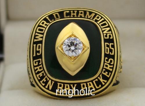 Green Bay Packers 1965 NFL Super Bowl Championship Ring
