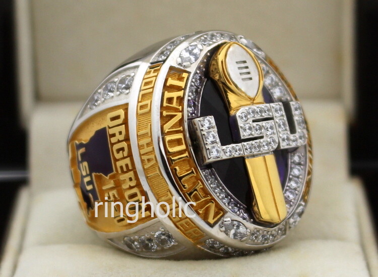 Perfect Fit: LSU's Championship Rings Tell a Story for the Ages – LSU