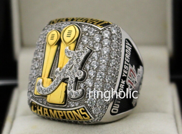 Alabama national cheap championship ring replica