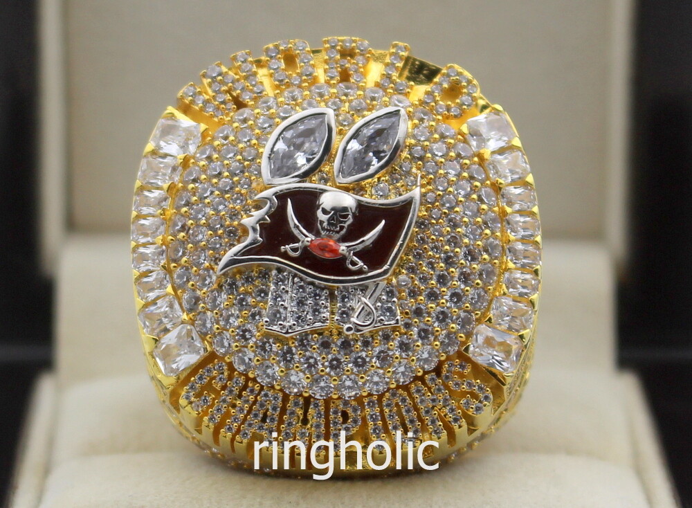 Custom Tampa Bay Buccaneers 2020 Super Bowl Replica Ring