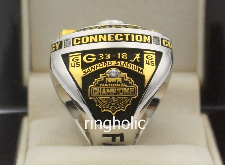 2021 Georgia Bulldogs National Championship Replica Ring – OnlyRings