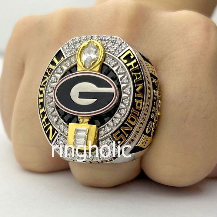 2021 Georgia BulldogsChampionship Ring Custom 2021 Georgia Bulldogs Ring  for sell