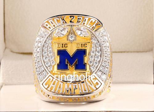 Michigan-Wolverines-2022-Big-Ten-Mens-Football-Ring-Replica-1